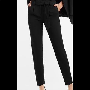 *NWT* high waisted paperbag pants